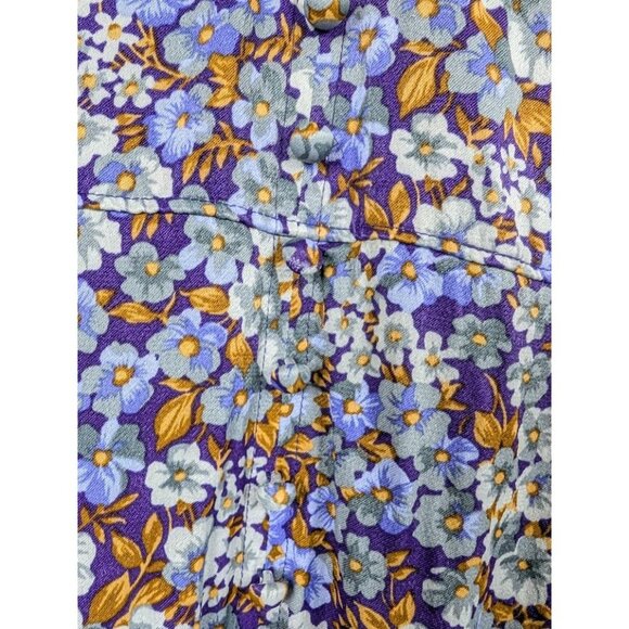 by Anthropologie Patrizia Maxi Dress Size US 12 Cottegecore Milkmaid Peasant - Picture 8 of 14